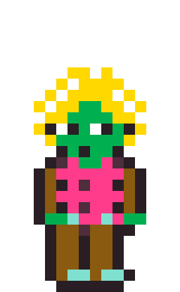 Solar deity sprite
